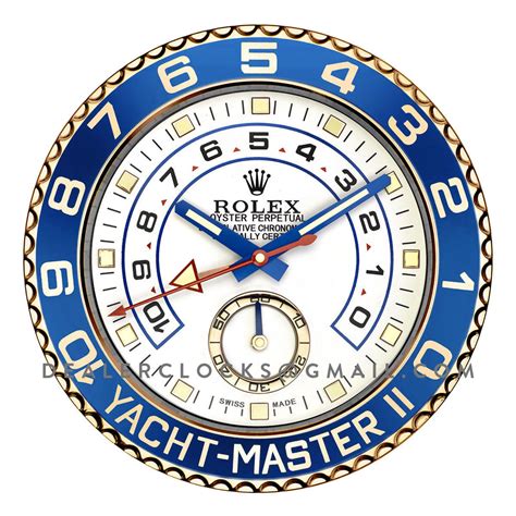 rolex wall clock buy online india|rolex yacht master wall clock.